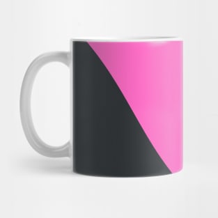 Boho abstract gray and pink pastel swirl pattern Mug